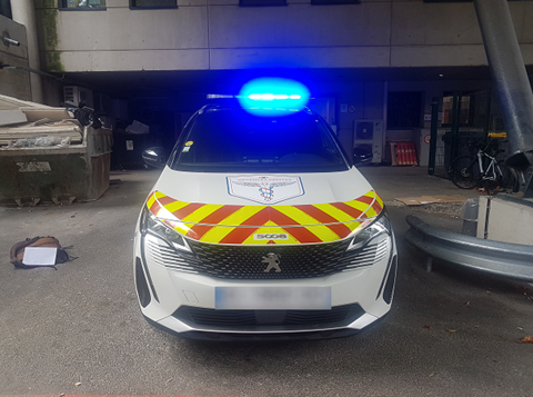 voiture transporteur d'organes